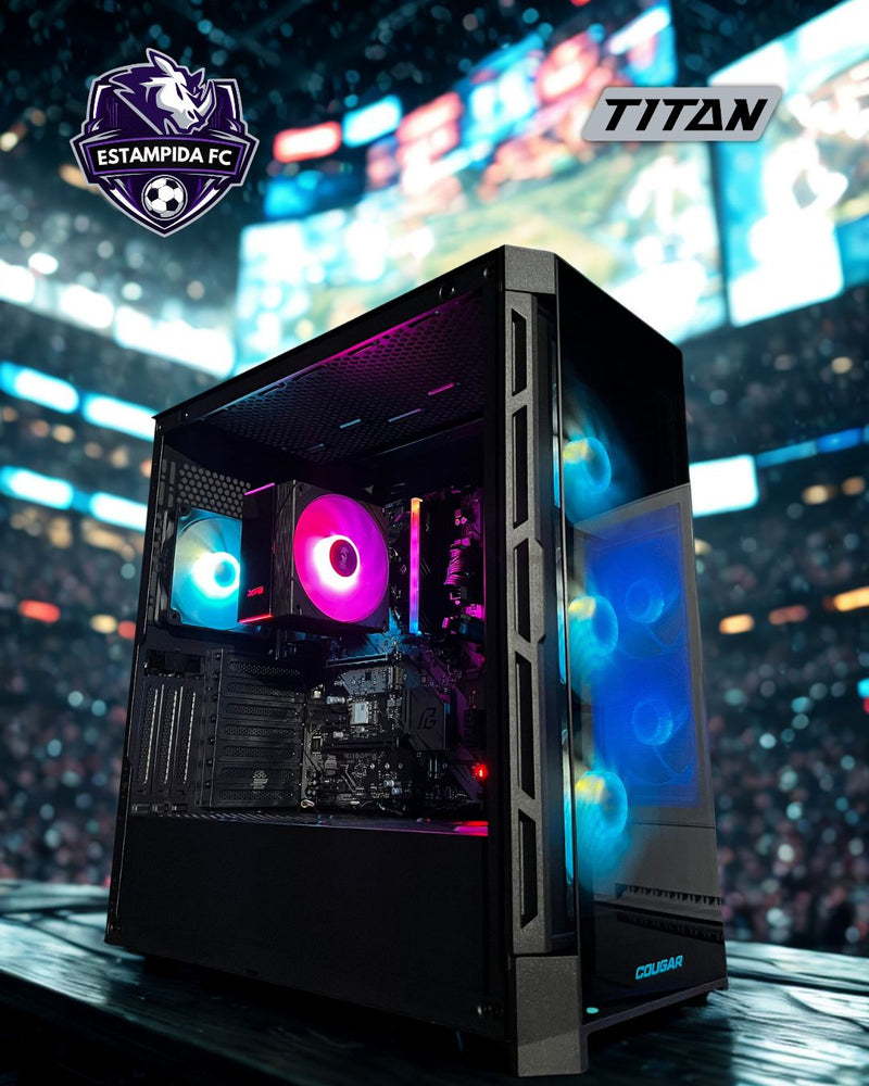 LEYENDA Gaming PC — vista completa